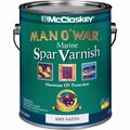 Mccloskey Man O'War VOC Satin Spar Interior & Exterior Varnish, Gallon 080.0006505.007